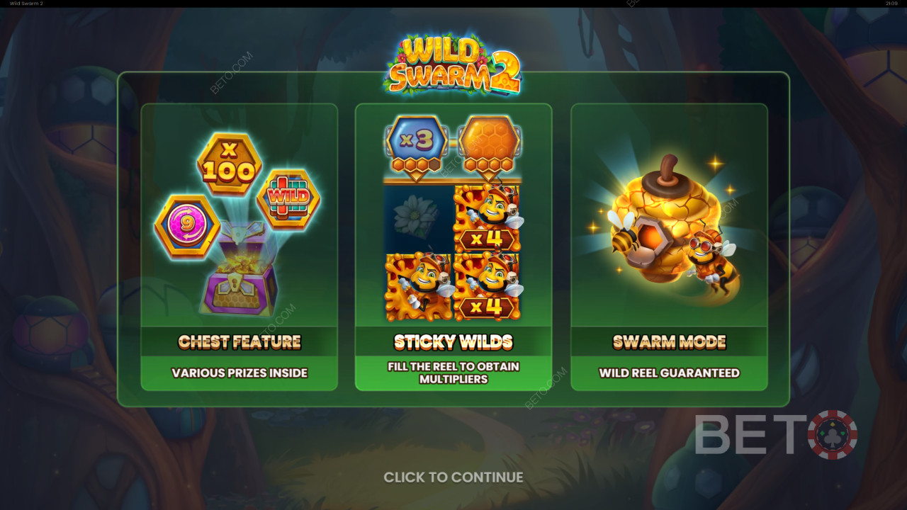 Fitur Bonus Dijelaskan di Wild Swarm 2 oleh Push Gaming