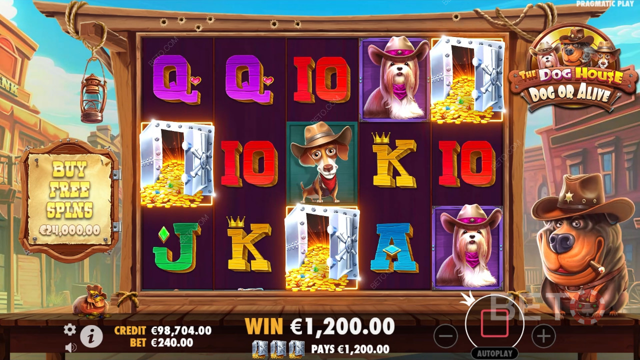The Dog House Ulasan Dog or Alive oleh BETO Slots