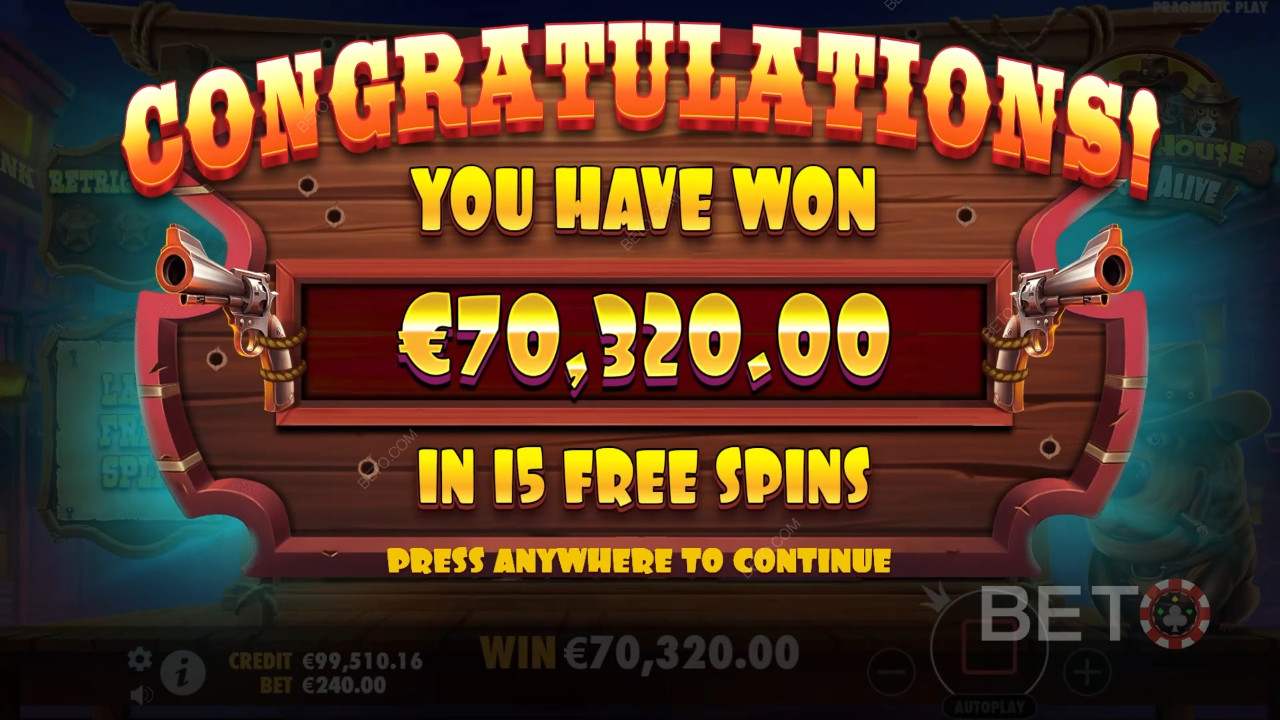 Menangkan 10,000x taruhan Anda di Slot Online The Dog House Dog or Alive!