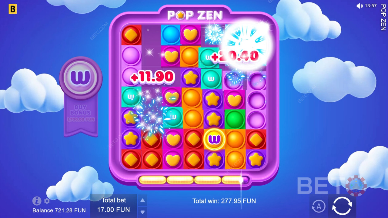 Ulasan Pop Zen oleh BETO Slots