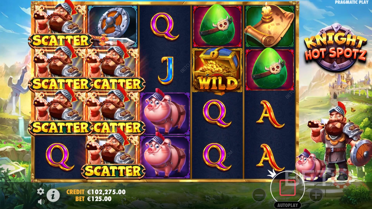 Fitur Bonus Dijelaskan di Knight Hot Spotz oleh Pragmatic Play