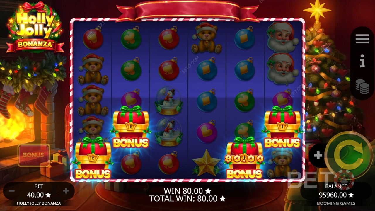 Ulasan Holly Jolly Bonanza oleh BETO Slots