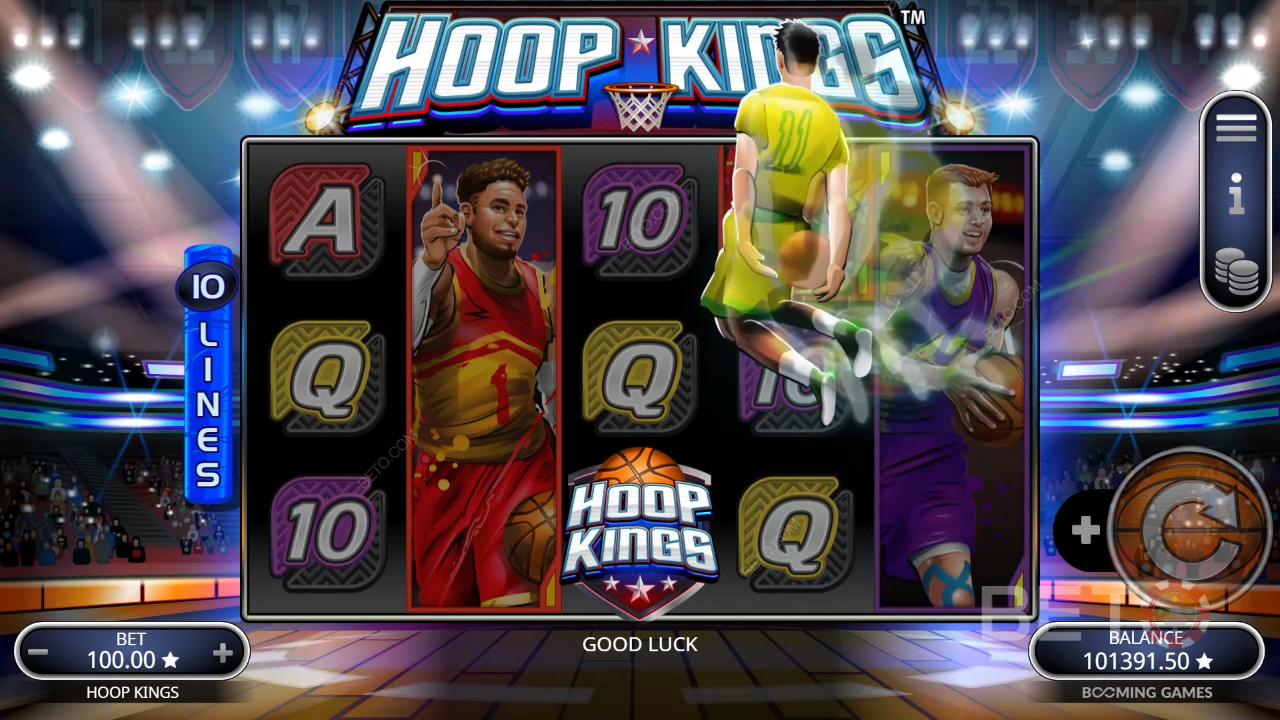 Ulasan Hoop Kings oleh BETO Slots
