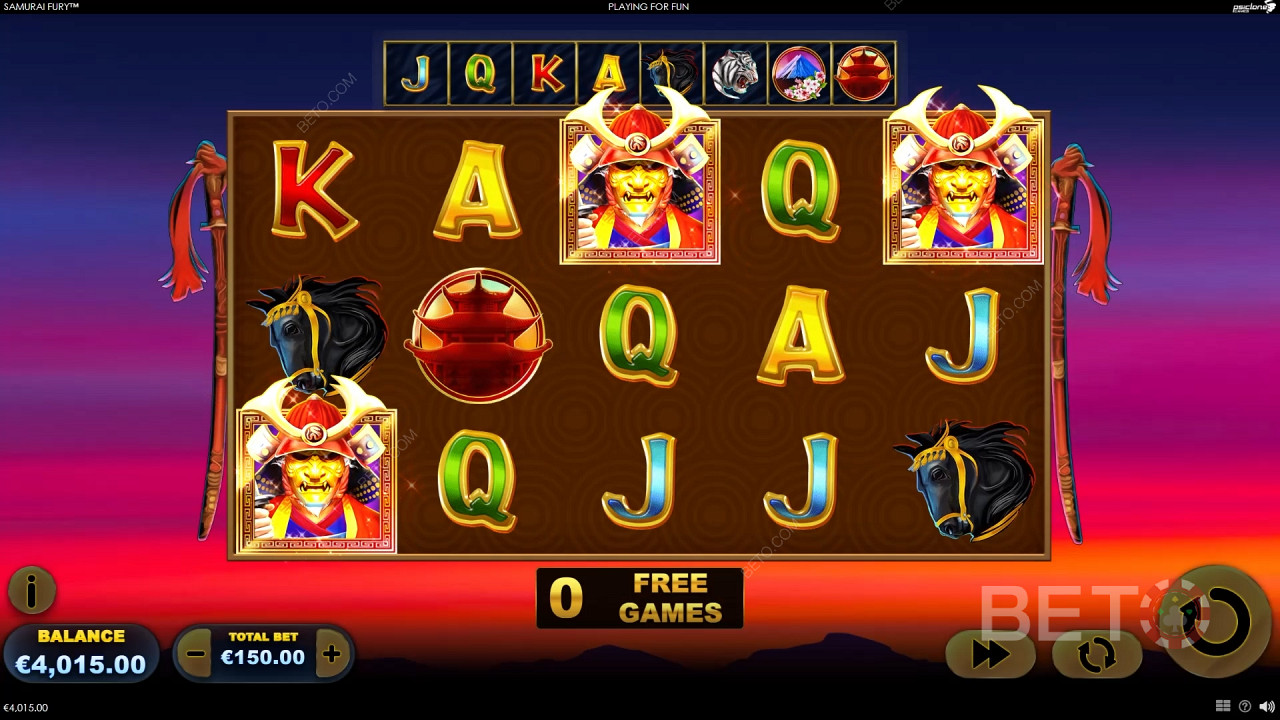Ulasan Samurai Fury oleh BETO Slots