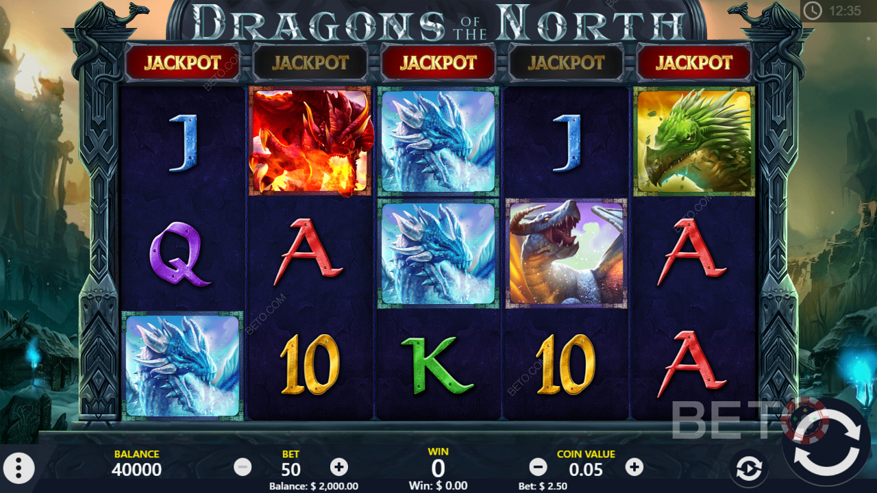Slot online Dragons of the North