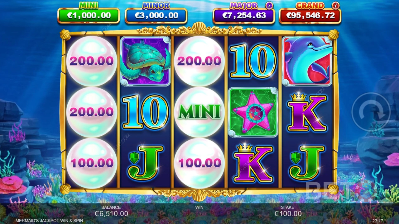 Ulasan Kemenangan & Putaran Jackpot Putri Duyung oleh BETO Slots
