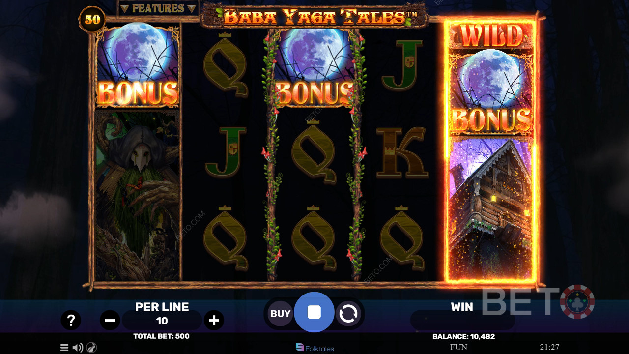 Fitur Bonus Dijelaskan dalam Baba Yaga Tales oleh Spinomenal