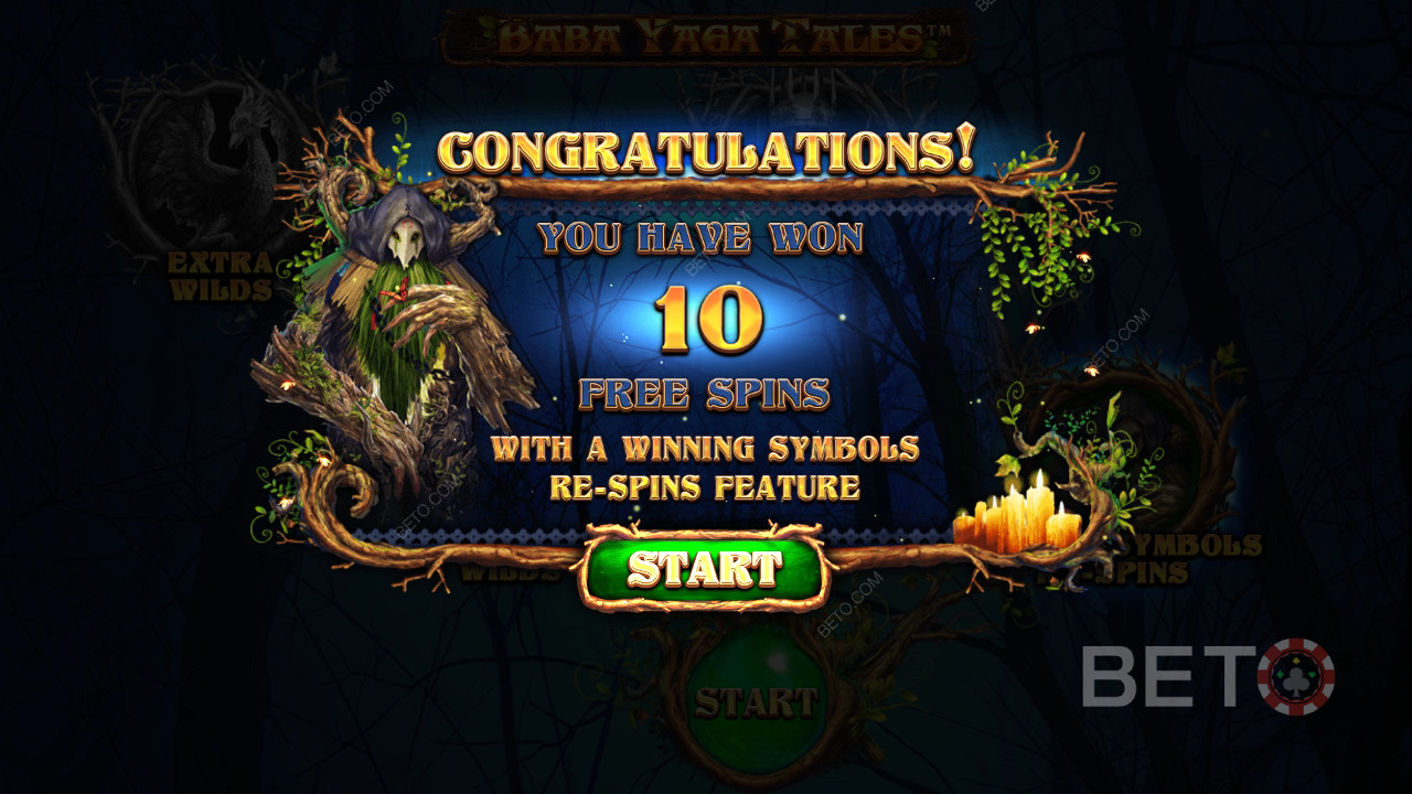 Menangkan 1,000x taruhan Anda di Slot Online Baba Yaga Tales!