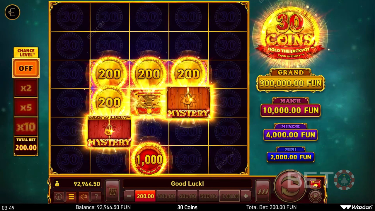 Ulasan 30 Koin oleh BETO Slots