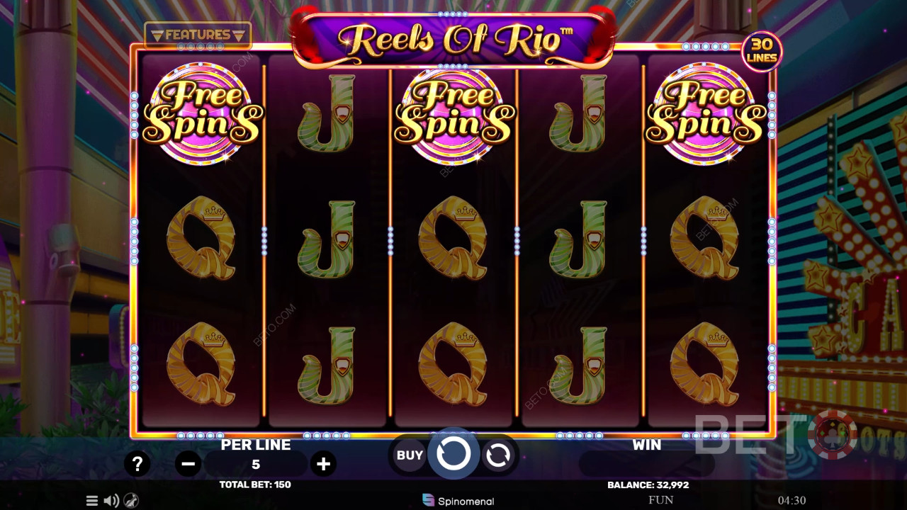 Reels Of Rio - Ulasan Waktu Pesta oleh BETO Slots