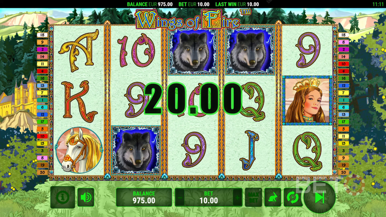 Ulasan Wings of Fire oleh BETO Slots