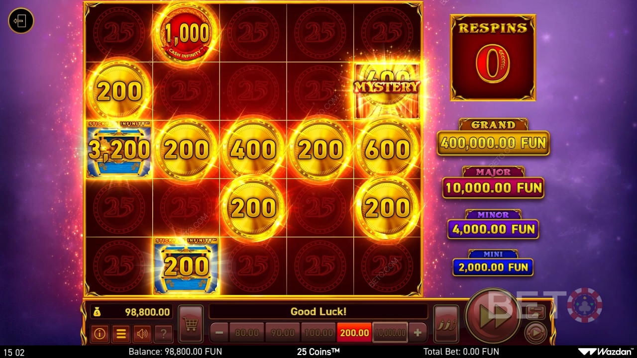 Ulasan 25 Koin oleh BETO Slots