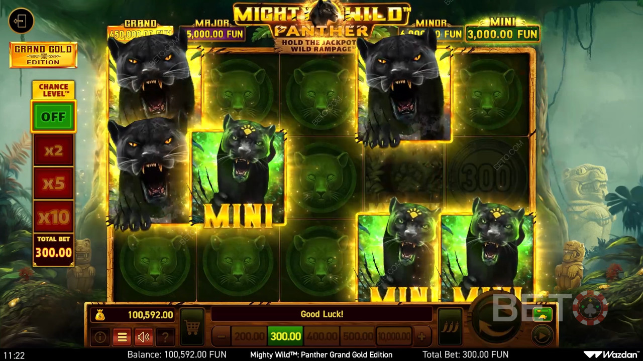 Mighty Wild: Review Panther Grand Gold Edition oleh BETO Slots