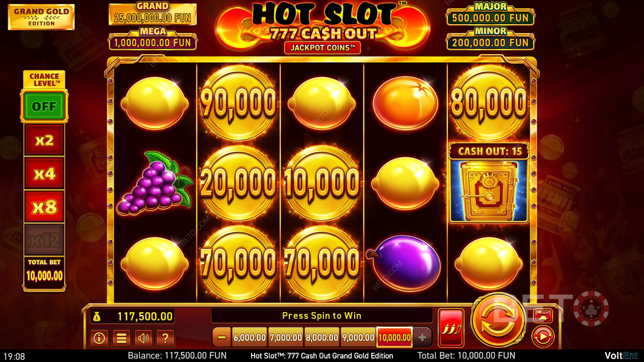 Slot Panas: Ulasan 777 Cash Out Grand Gold Edition oleh BETO Slots