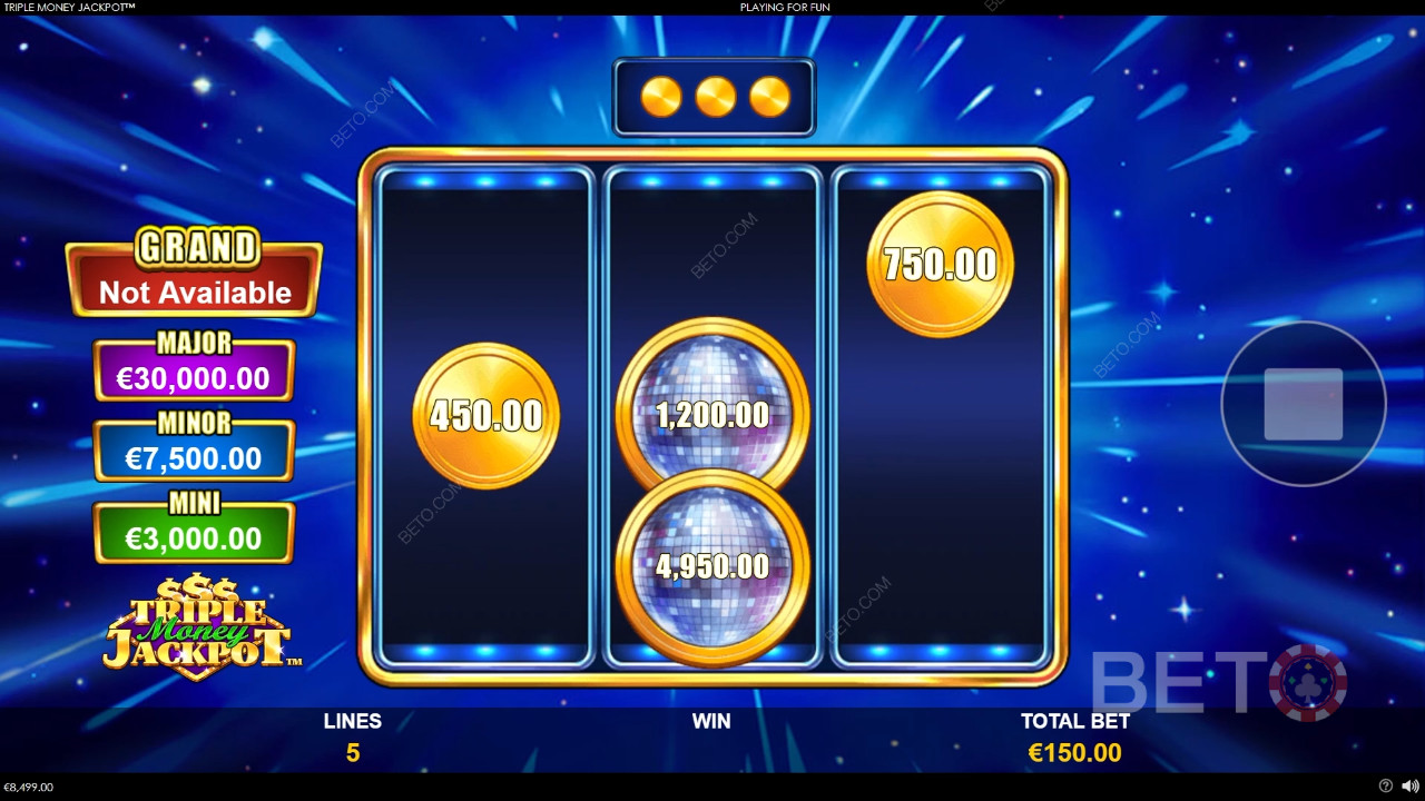 Fitur Bonus Dijelaskan dalam Triple Money Jackpot oleh Playtech