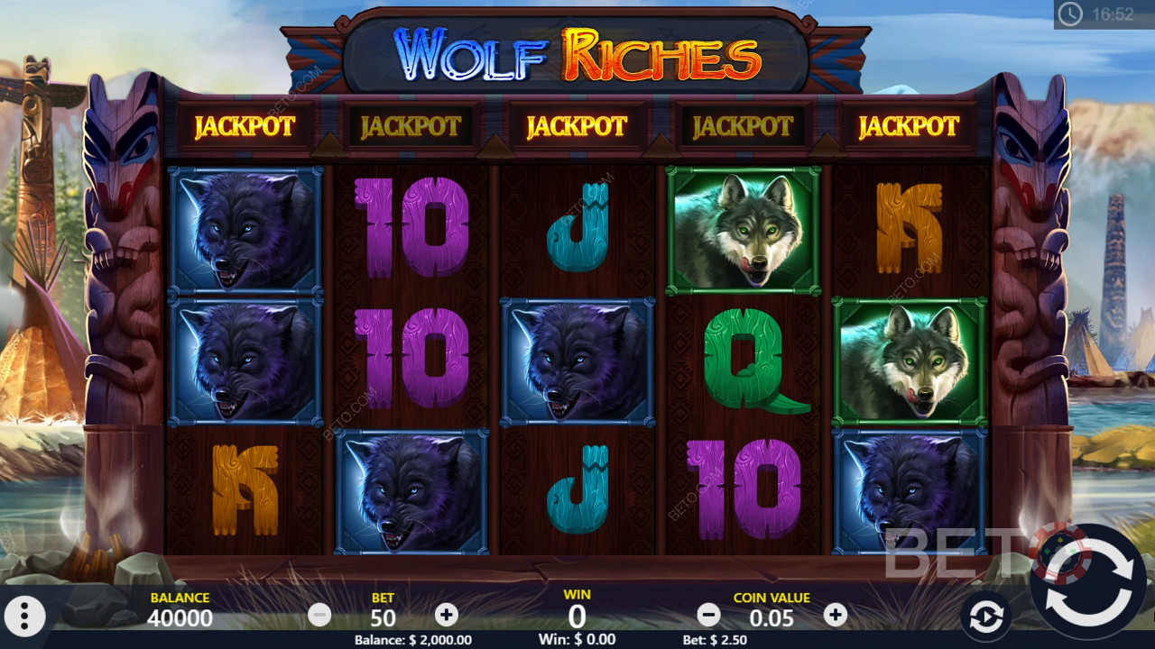 Slot online Wolf Riches