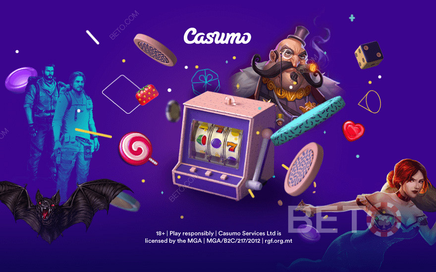 Bonus Casumo dan pilihan permainan kasino yang menarik.