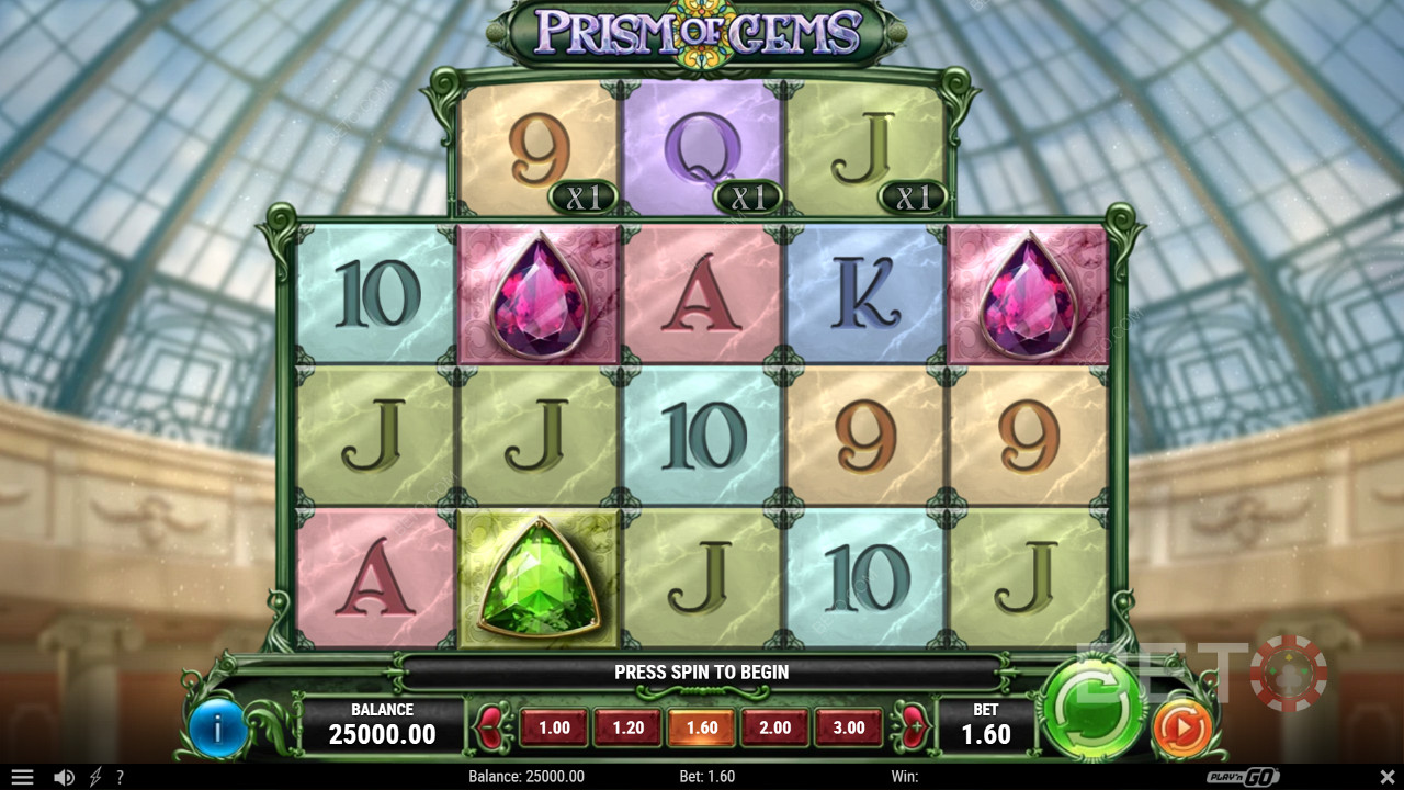 Slot online Prism of Gem - Simbol dan permata yang indah