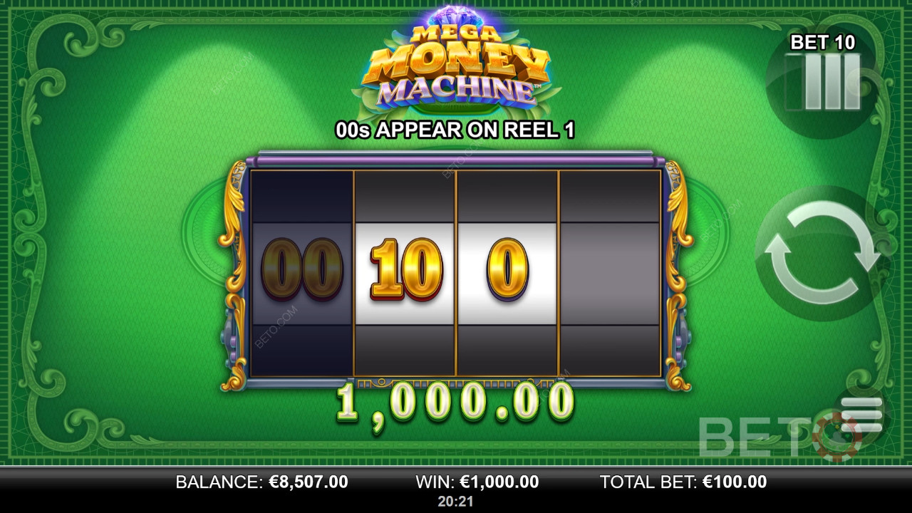 Ulasan Mesin Mega Money oleh BETO Slots