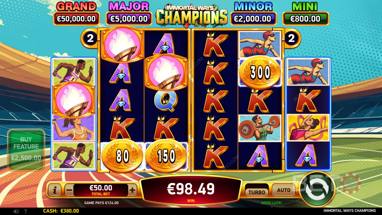 Ulasan Immortal Ways Champions oleh BETO Slots