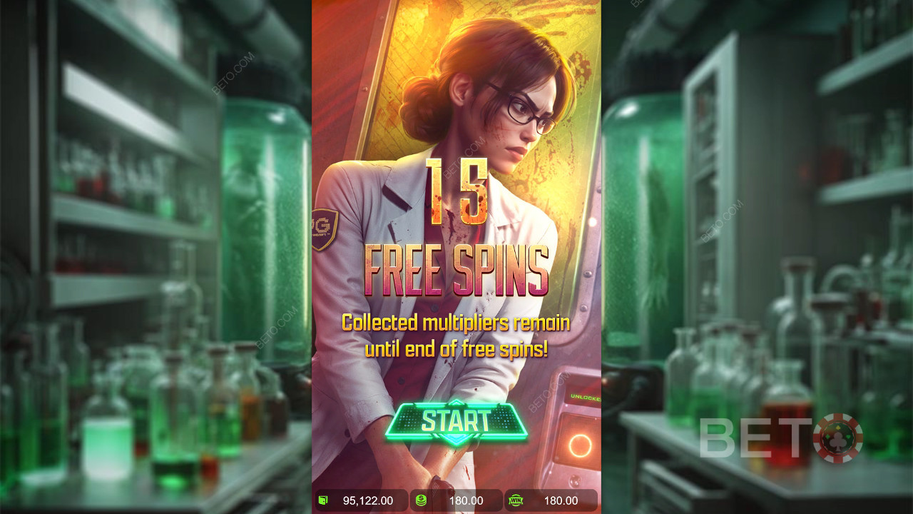 Menangkan 5,000x taruhan Anda di Slot Zombie Outbreak Online!