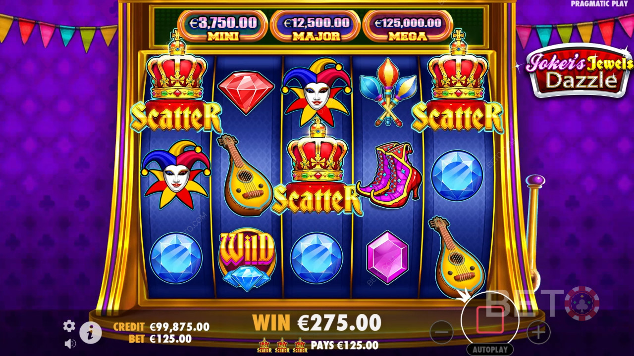 Joker's Jewels Dazzle Main Gratis