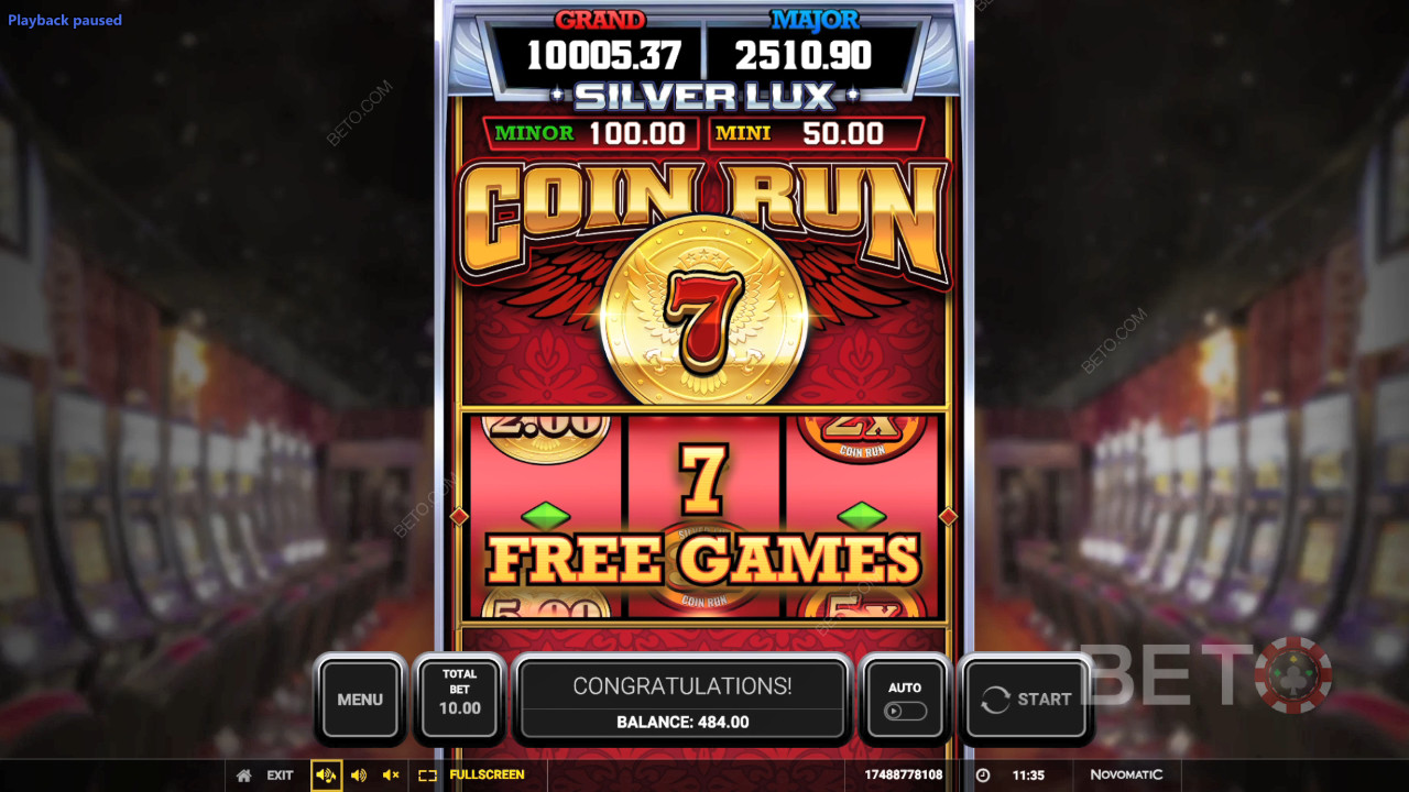 Silver Lux: Ulasan Coin Run oleh BETO Slots