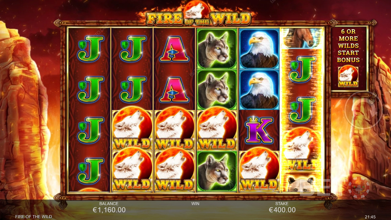 Ulasan Fire of the Wild oleh BETO Slots