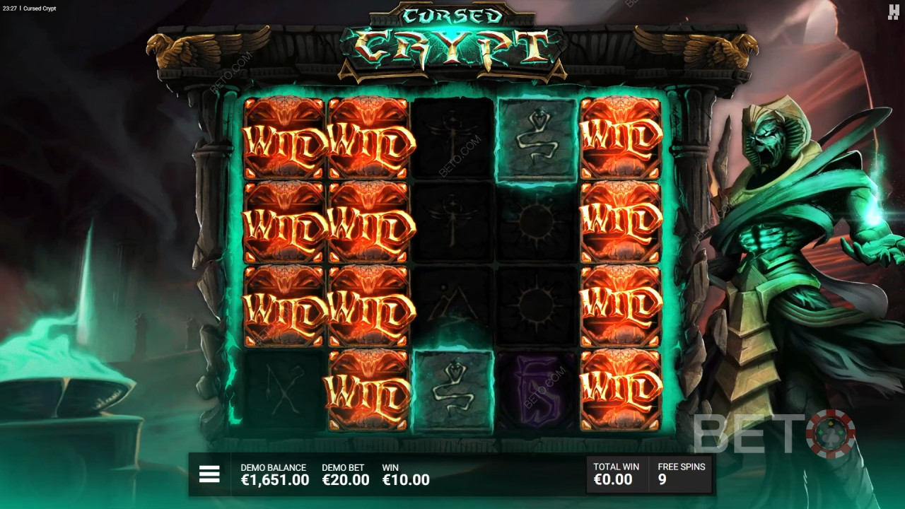 Ulasan Crypt Terkutuk oleh BETO Slots
