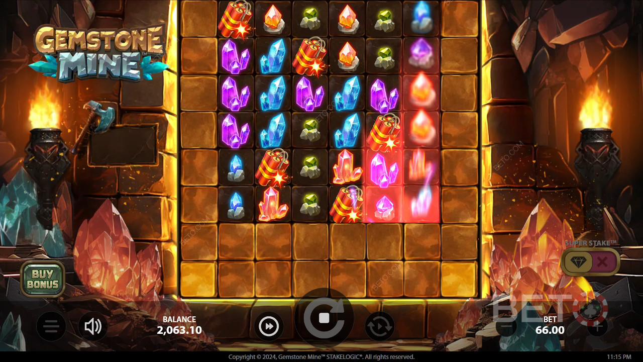 Ulasan Tambang Batu Permata oleh BETO Slots