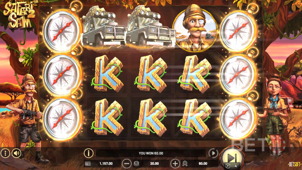 Ulasan Safari Sam 2 oleh BETO Slots