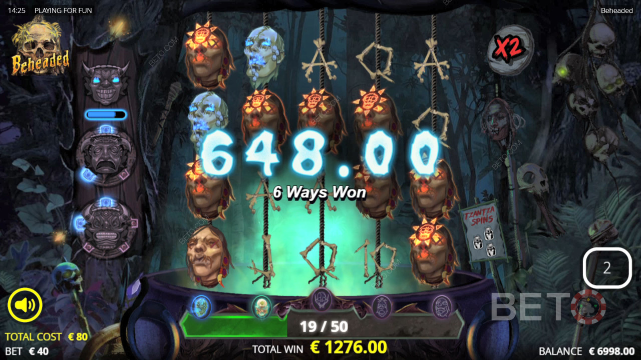 Menangkan 15,950x taruhan Anda di Slot Online Pemenggalan Kepala!