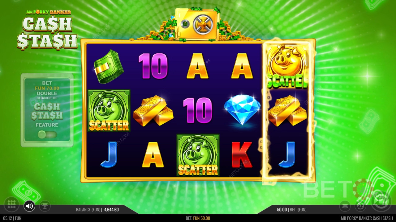 Ulasan Simpanan Uang Tunai Mr Porky Banker oleh BETO Slots