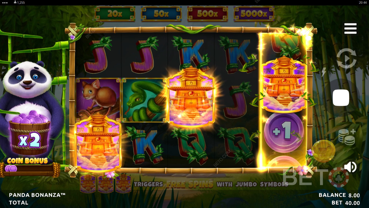 Ulasan Panda Bonanza oleh BETO Slots