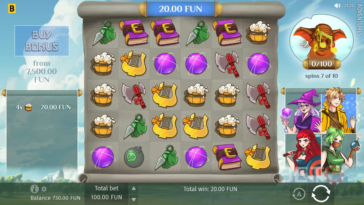 Adventures Main Gratis