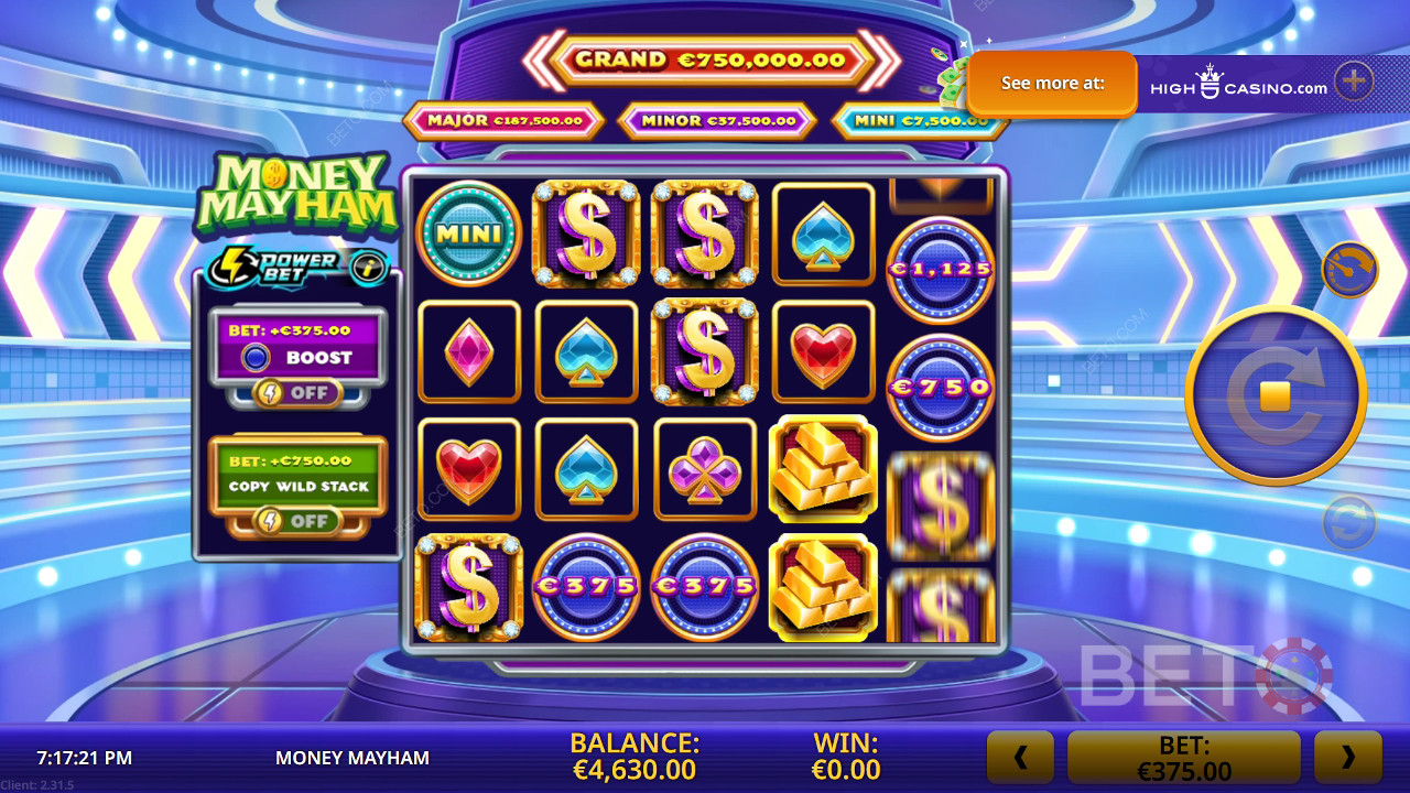 Ulasan Money Mayham oleh BETO Slots