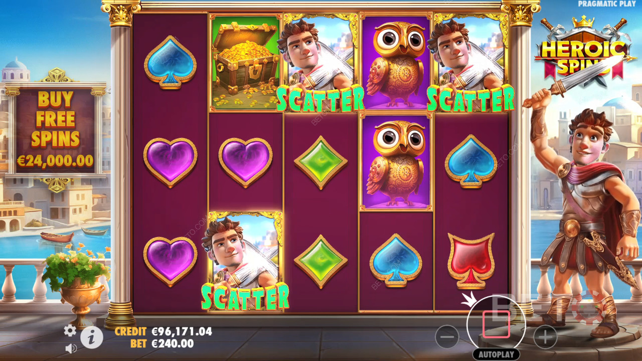 Heroic Spins Main Gratis