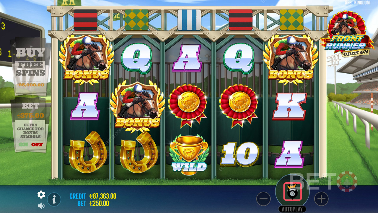 Front Runner Odds On Main Gratis