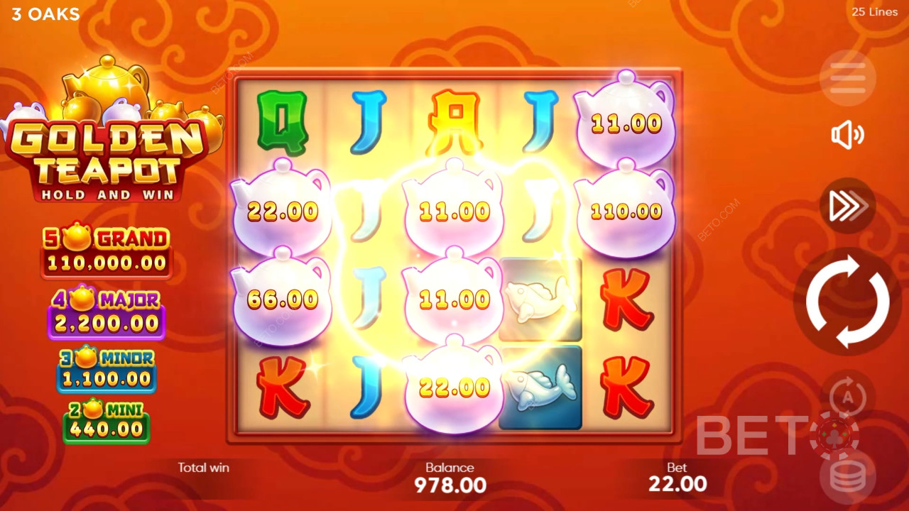 Ulasan Teko Emas oleh BETO Slots