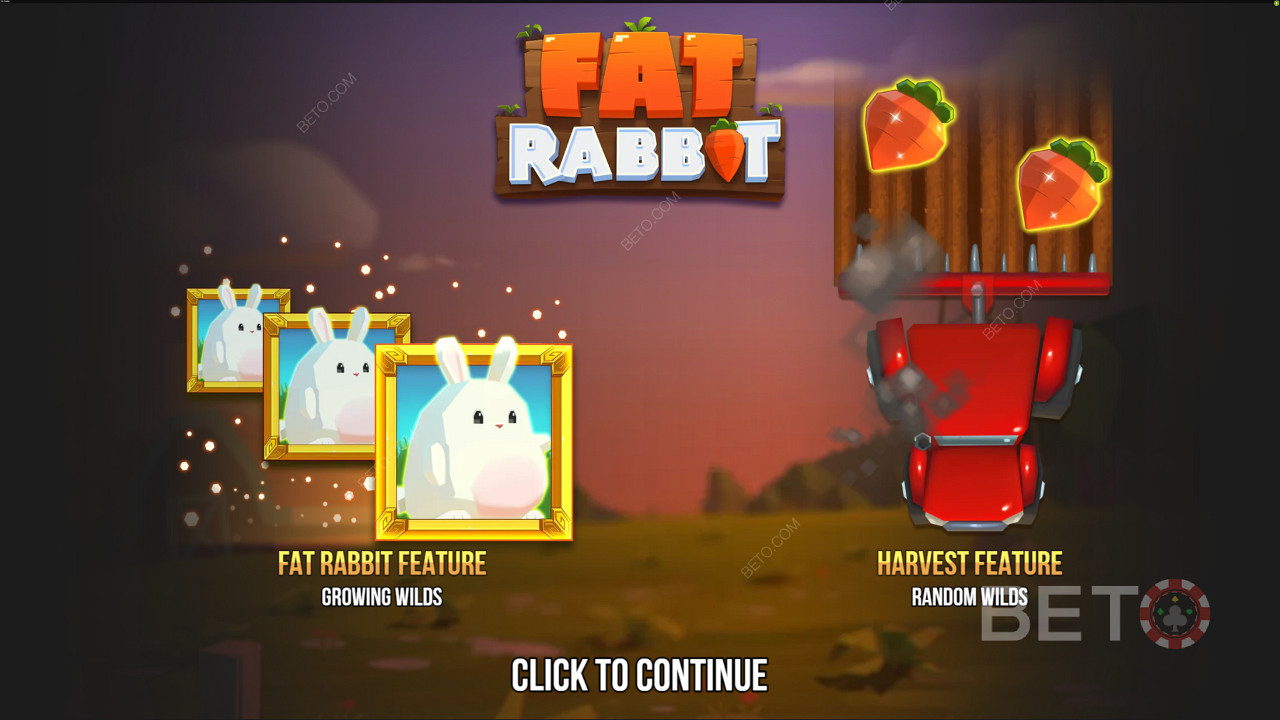 Halaman intro Fat Rabbit