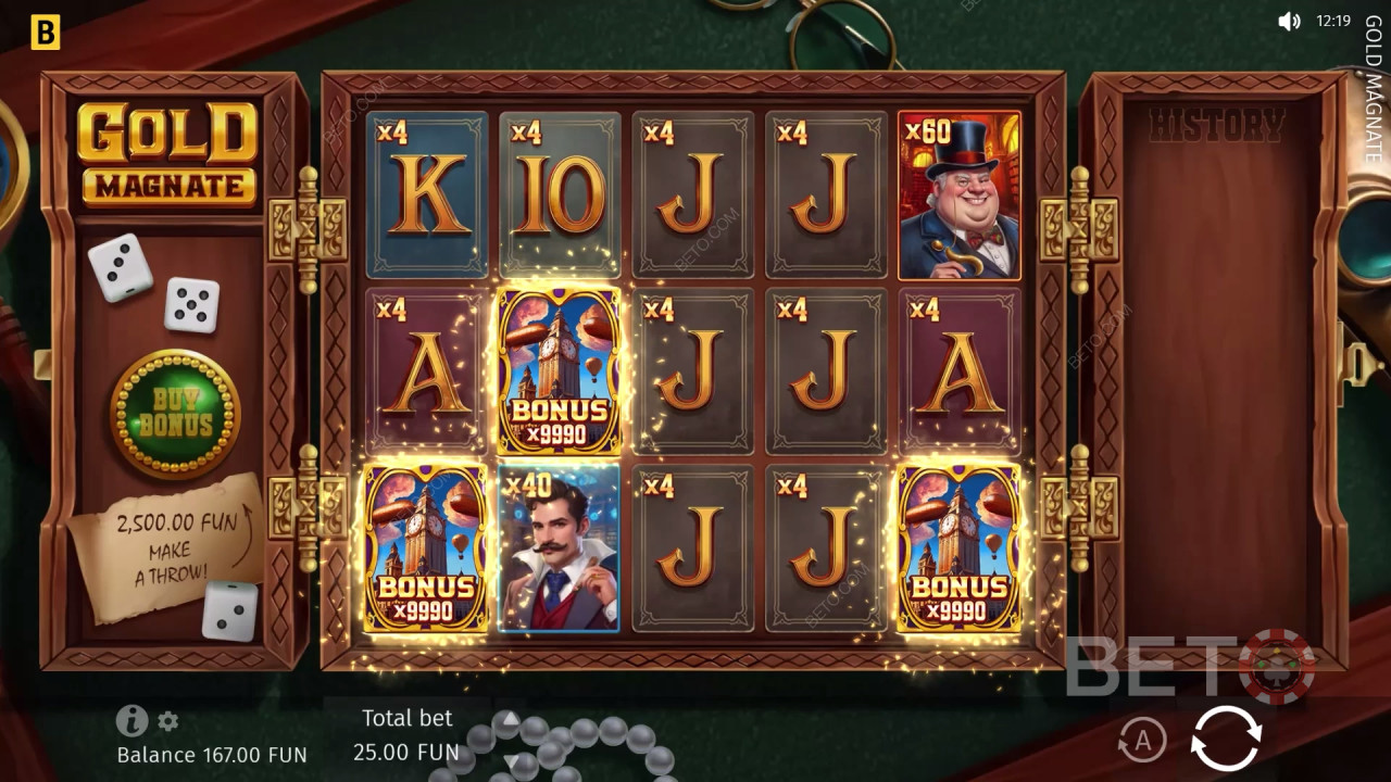 Ulasan Gold Magnate oleh BETO Slots