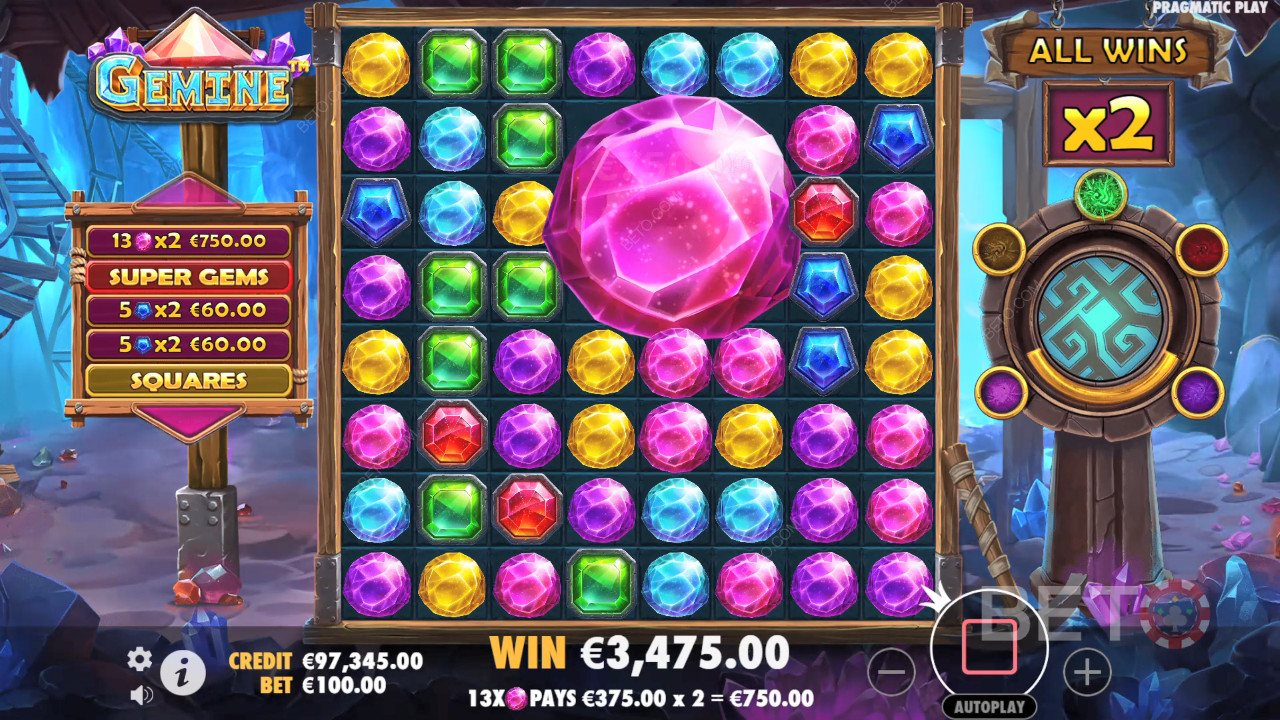 Ulasan Gemine oleh BETO Slots