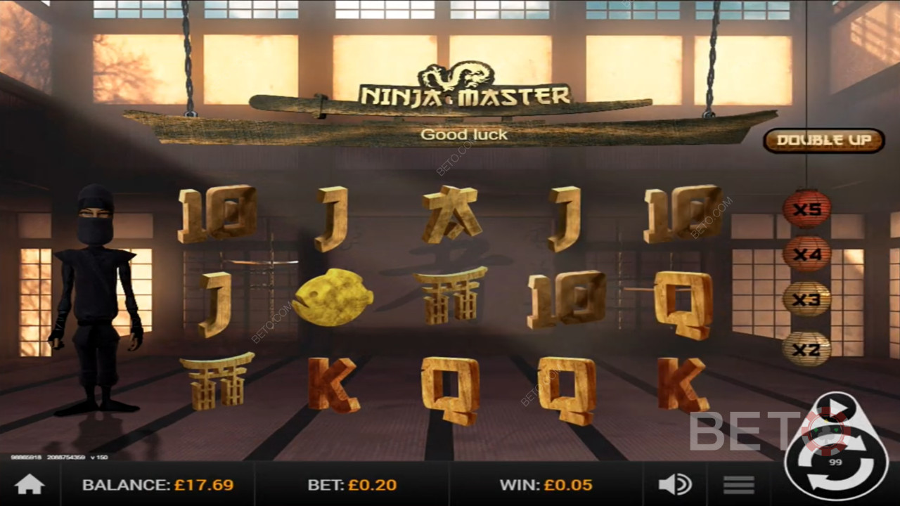 Ninja Master Ulasan oleh BETO Slots