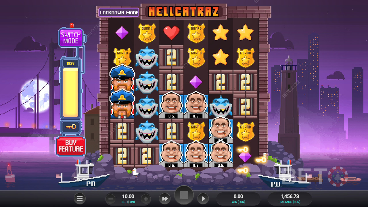 Ulasan Hellcatraz oleh BETO Slots