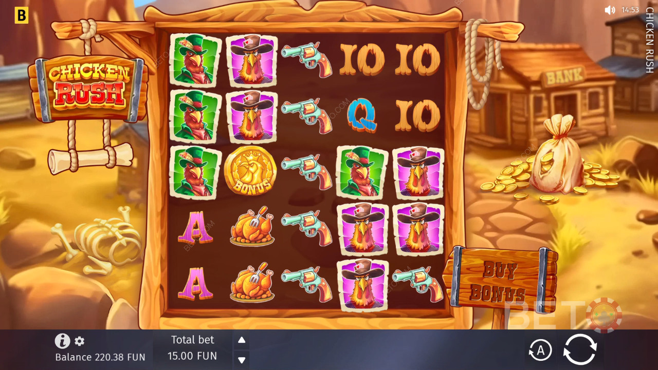 Tema & Desain: Kartun Wild West