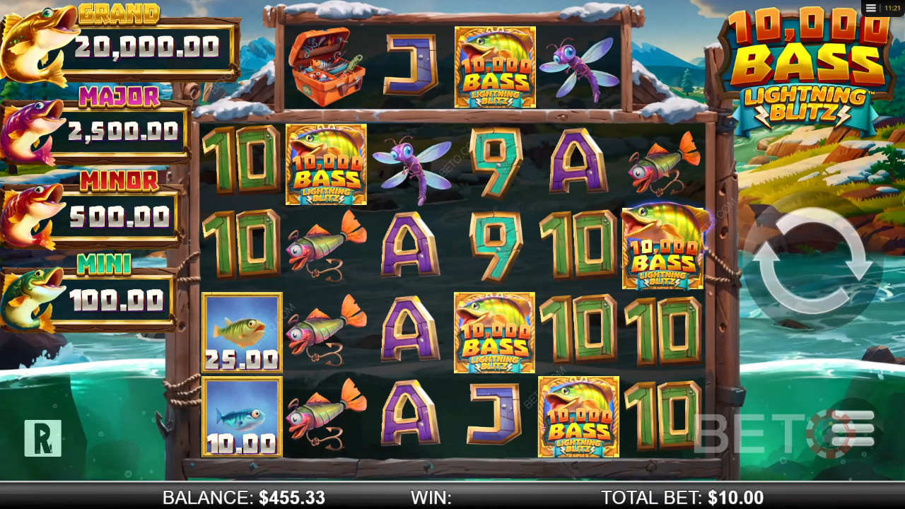 10.000 Ulasan Big Bass Lightning Blitz oleh BETO Slots