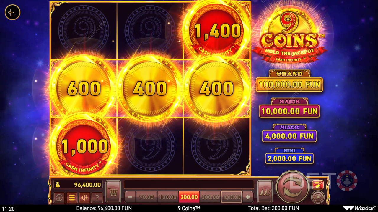 Ulasan 9 Koin oleh BETO Slots