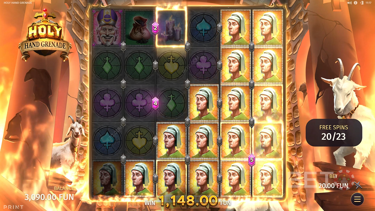 Ulasan Granat Tangan Suci oleh BETO Slots