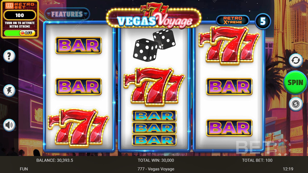 777 - Ulasan Vegas Voyage oleh BETO Slots