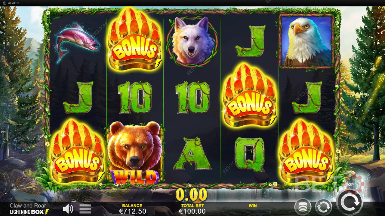 Ulasan Claw and Roar oleh BETO Slots